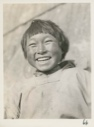 Image of Eskimo [Inuk] boy, Tartaraq laughing